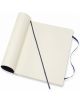 Голям син тефтер Moleskine Classic Sapphire Blue с меки корици и нелинирани страници - Moleskine - Moleskine - Жена, Мъж - Moleskine - Classic - 8055002854788-2-thumb
