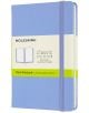 Джобен светлосин тефтер Moleskine Classic Hydrangea Blue с твърди корици и нелинирани страници - Moleskine - Moleskine - Жена, Мъж - Moleskine - Classic - 8056420850802-1-thumb