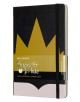Черен тефтер Moleskine Snow White Gold Crown Large с широки редове, Limited Edition - Moleskine - Moleskine - Жена, Момиче - Moleskine - Snow White - 8058341710357-1-thumb