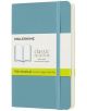 Джобен пастелносин тефтер Moleskine Classic Reef Blue с меки корици и нелинирани страници - Moleskine - Moleskine - Жена, Мъж - Moleskine - Classic - 8058341715482-1-thumb