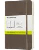 Джобен кафяв тефтер Moleskine Classic Earth Brown с меки корици и нелинирани страници - Moleskine - Moleskine - Жена, Мъж - Moleskine - Classic - 8058341715499-1-thumb