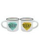 Комплект 2 чаши Legami - Super Mummy & Super Daddy - Legami - Legami - Жена, Мъж - Legami - Home Sweet Home - 8059174835767-2-thumb