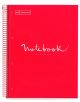 Тетрадка Miquelrius Emotions А4 със спирала, 80 листа на широки редове, червена - Apli Paper - Miquelrius - Emotions - 8422593488225-1-thumb