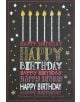 Картичка Busquets за рожден ден: HAPPY BIRTHDAY, размер 11.5 х 17.4 см. - Busquets - Busquets Gruart - Жена, Мъж - 8422829636352-thumb