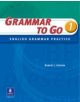 Grammar To Go, Level 1 - 9780131182837-thumb