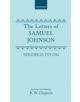 The letters of Samuel Johnson With Mrs. Thrale's genuine letters to him. - 9780198185376-thumb