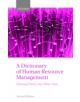 A Dictionary of Human Resource Management - 9780199298761-thumb