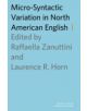 Micro-Syntactic Variation in North American English - 9780199367221-thumb