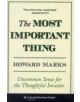 The Most Important Thing - 9780231153683-thumb