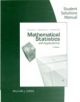 Student Solutions Manual for Wackerly/Mendenhall/Scheaffer's  Mathematical Statistics with Applications, 7th - 9780495385066-thumb