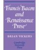 Francis Bacon and Renaissance Prose - 9780521067096-thumb
