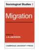 Migration: Volume 2, Sociological Studies - 9780521076456-thumb
