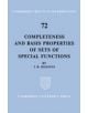 Completeness and Basis Properties of Sets of Special Functions - 9780521213769-thumb