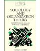 Sociology and Organization Theory - 9780521350341-thumb