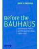 Before the Bauhaus - 9780521790048-thumb