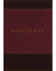 KJV, The King James Study Bible, Leathersoft, Burgundy, Red Letter, Full-Color Edition - 9780718079789-thumb