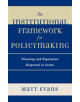 An Institutional Framework for Policymaking - 9780739115510-thumb