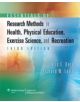 Essentials of Research Methods in Health, Physical Education, Exercise Science, and Recreation - 9780781770361-thumb