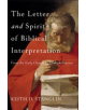 The Letter and Spirit of Biblical Interpretation - 9780801049682-thumb