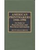 American Printmakers, 1946-1996 - 9780810835863-thumb