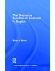 The Discourse Function of Inversion in English - 9780815325567-thumb