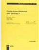 Oxide-based Materials and Devices V - 9780819499004-thumb