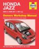 Honda Jazz Service and Repair Manual - 9780857339775-thumb
