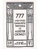 777 & Other Qabalistic Wrtings - 9780877286707-thumb