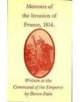Memoirs of the Invasion of France, 1814 - 9780946879502-thumb