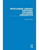Routledge Library Editions: Japanese Linguistics - 9781138369498-thumb