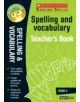 Spelling and Vocabulary Teacher's Book (Year 4) - 9781407141855-thumb