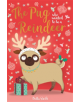 The Pug Who Wanted to Be A Reindeer - 9781408360347-thumb