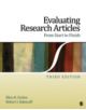 Evaluating Research Articles From Start to Finish - 9781412974462-thumb