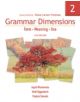 Grammar Dimensions 2 - 9781413027419-thumb