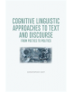 Cognitive Linguistic Approaches to Text and Discourse - 9781474449984-thumb