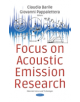 Focus on Acoustic Emission Research - 9781536118483-thumb