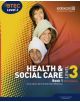 BTEC Level 3 National Health and Social Care: Student Book 1 - 9781846907463-thumb