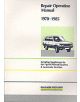 Range Rover Repair Operation Manual 1970-1985 - 9781855201224-thumb