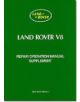 Land Rover V8 Repair Operation Manual Supplement - 9781855203105-thumb