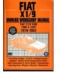 Fiat and X1/9 1974-82 Owner's Workshop Manual - 9781855204300-thumb