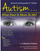 Autism...What Does It Mean To Me? - 9781935274919-thumb