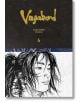 Корица на Vagabond Definitive Edition, Vol. 6 от Такехико Иноуе. В горната част е изобразено заглавието в златисто на тъмен фон, а отдолу е черно-бялото изображение на Миямото Мусаши от тази прочута самурайска манга.-2-thumb