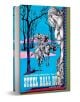 JoJo's Bizarre Adventure Part 7 - Steel Ball Run, Vol. 8 е луксозна книжка с твърди корици с ярка корица с двама конници, препускащи през сюрреалистичен пейзаж, и мускулеста фигура на преден план.-1-thumb