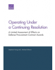 Operating Under a Continuing Resolution - 9781977401038-thumb