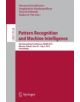 Pattern Recognition and Machine Intelligence - 9783319199405-thumb