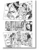 Страница от мангата JoJo's Bizarre Adventure Part 6 - Stone Ocean, Vol. 1 показва две жени, които разговарят през решетките на затвора: едната се изчервява и признава нещо смущаващо, а другата реагира шокирано, докато затворници в униформи гледат изненада-6-thumb