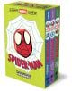 Spider-Man: A Mighty Marvel Box Set от Mike Maihack включва графични романи за Човека-паяк с анимационно лице на Човека-паяк върху зелена кутия с паяжина. На гръбчетата на комплекта са изобразени четири заглавия и логото на героите от Mighty Marvel Team-U-thumb