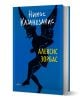 Синя корица на книгата с черен силует на крилат мъж в средата на пътя. Заглавието, Алексис Зорбас, и авторът Никос Казандзакис са изписани с бели и жълти букви на кирилица върху твърди корици.-1-thumb