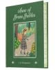 Анн от Грин Гейбълс" (Arcturus Deluxe Children's Classics) е класическа детска книга с твърди корици, със зелена корица и червенокосо момиче в карирана рокля и шапка, което върви по цветна пътека сред дървета.-1-thumb