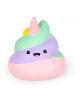 Антистрес фигурка Legami - Poo има пастелен вихрен дизайн в ментово зелено, лавандулово, жълто и розово с розов рог и сладко усмихнато личице - идеален за антистрес играчка!.-1-thumb